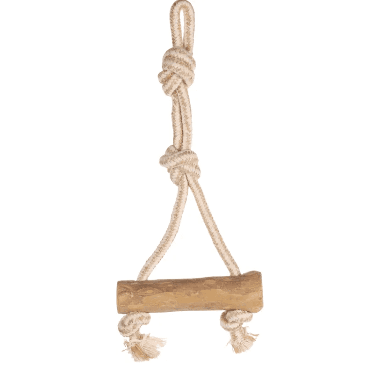 Flamingo Java Stick with Tug Rope Toy (4 Sizes) – Markospets