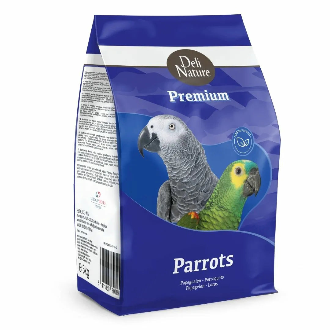 Deli Nature Premium Parrots With Fruit 3kg
