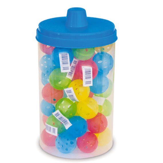 Georplast Plastic Balls in Jar
