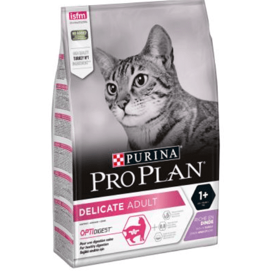 Pro Plan Cat Adult Delicate With Turkey 10kg
