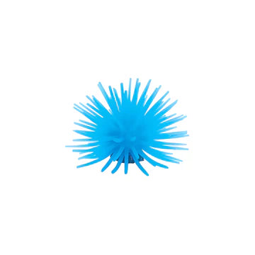Anemone Small Aquarium Decor Blue Ø 11x8cm
