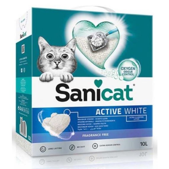 Sanicat Active White Fragrance Free 10L