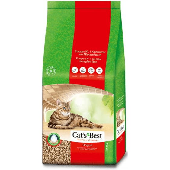 Cat's Best - Original Wood Fibre Litter 40L (17.2kg)