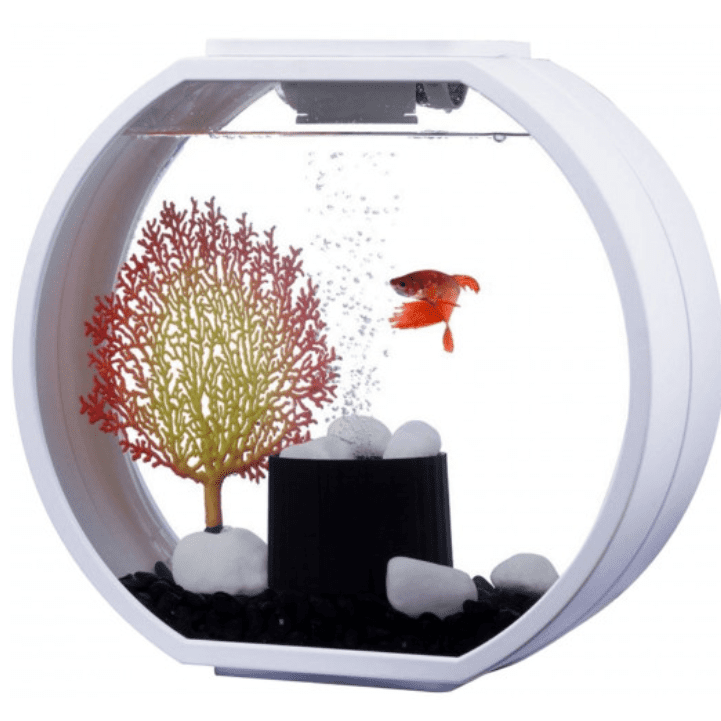 AA-Aquarium Deco O Mini UPG White 10L, 33.5x13.6x31cm.