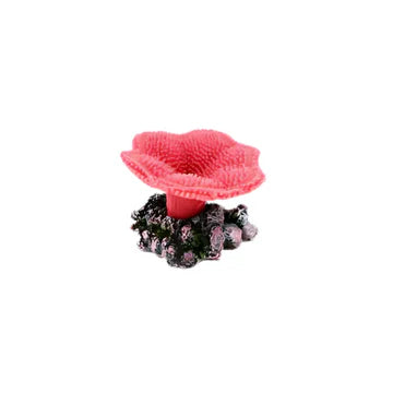 Leather Coral Aquarium Decor 8x7cm