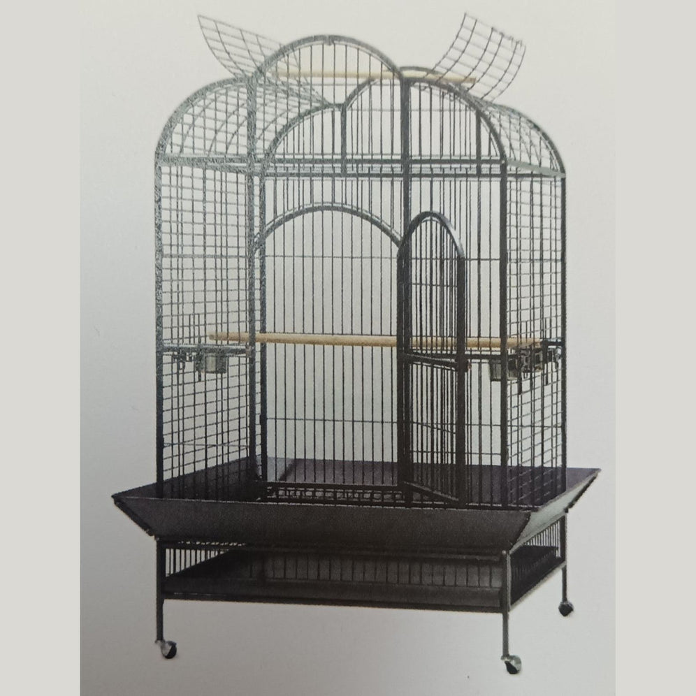 Parrot Cage A23 (Available in Black or White) 111x81x176cm