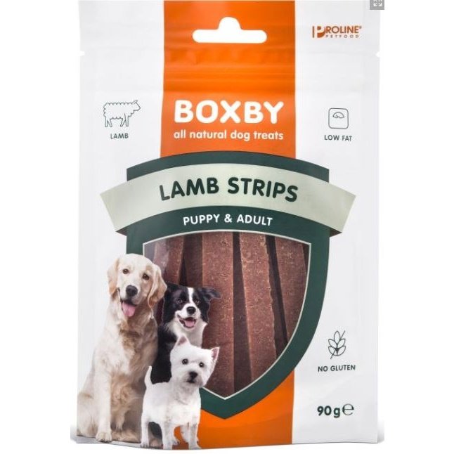 Boxby Lamb Strips 90gr