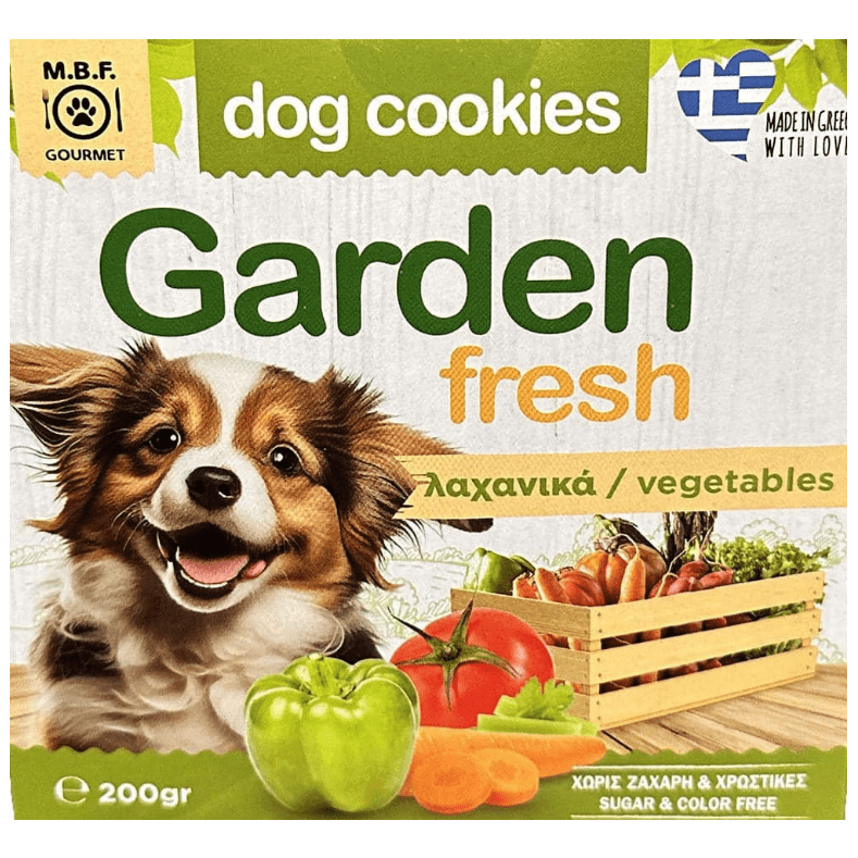 M.B.F. Biscuit for Dogs with Vegetables, Cereals and Chicken 200gr