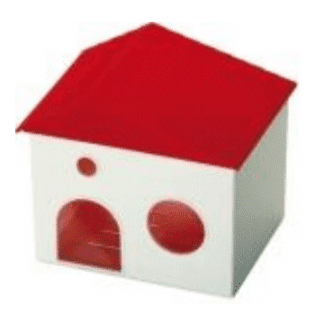 Plastic Hamster House 12.5x10x12cm