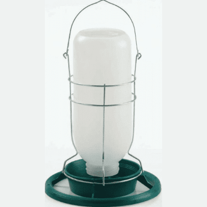 Fauna Bottle Holder Omnia White Plastic Pot
