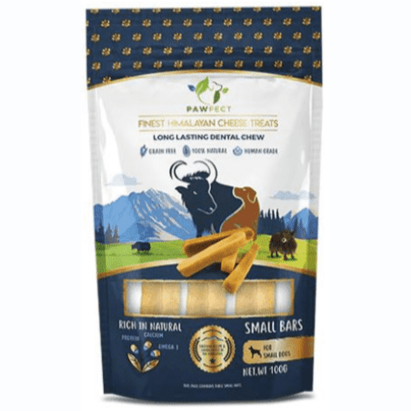 Pawfect Chew Yak Cheese Bars Small 100gr