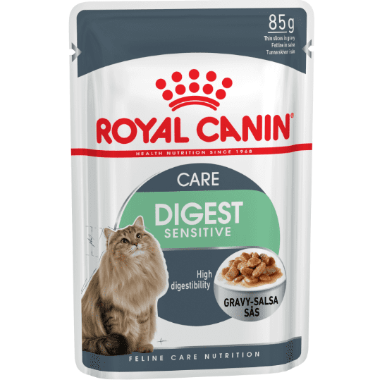 Royal Canin Cat Wet Food Digest Sensitive Gravy 12x85gr