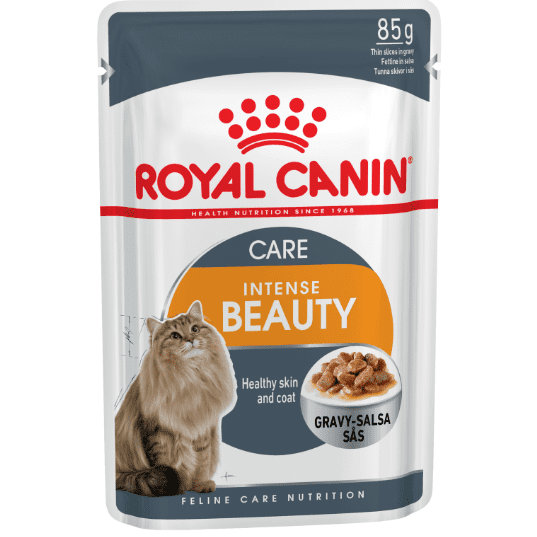 Royal Canin Cat Wet Food Intense Beauty Gravy 12x85gr