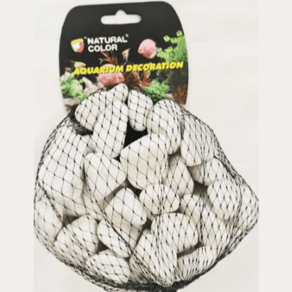 Natural Shiny White Gravel 1-2cm 500gr