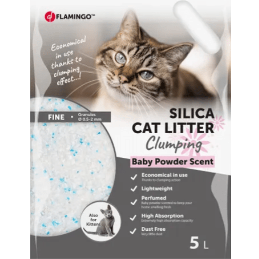 Flamingo Silica Fine Clumping Baby Powder 15L
