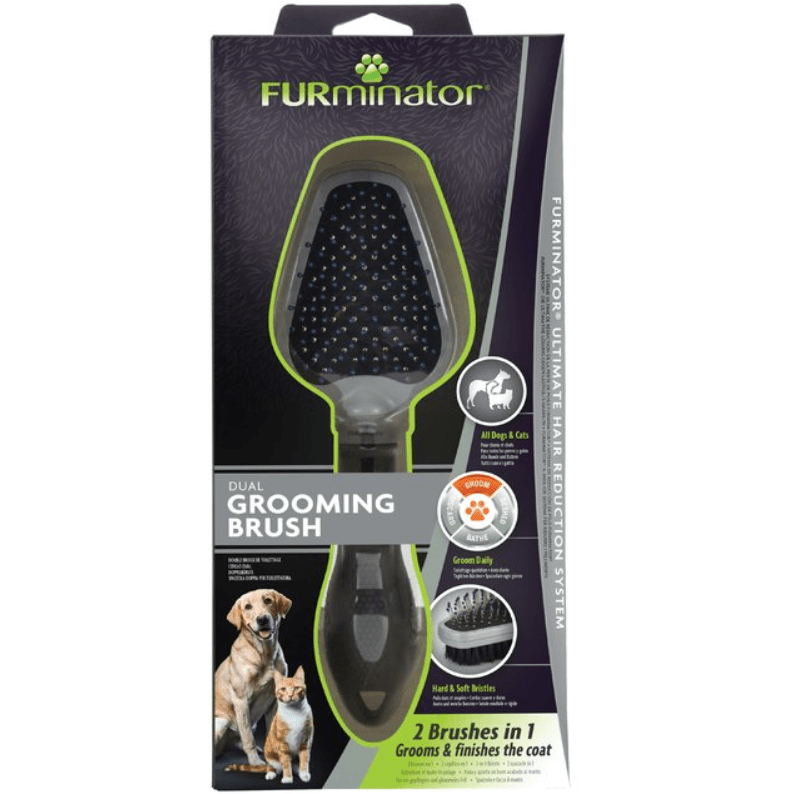 FURminator Dual Grooming Brush