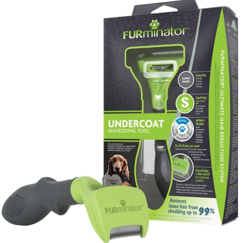 FURminator Brush for Small Long-Hair Dogs