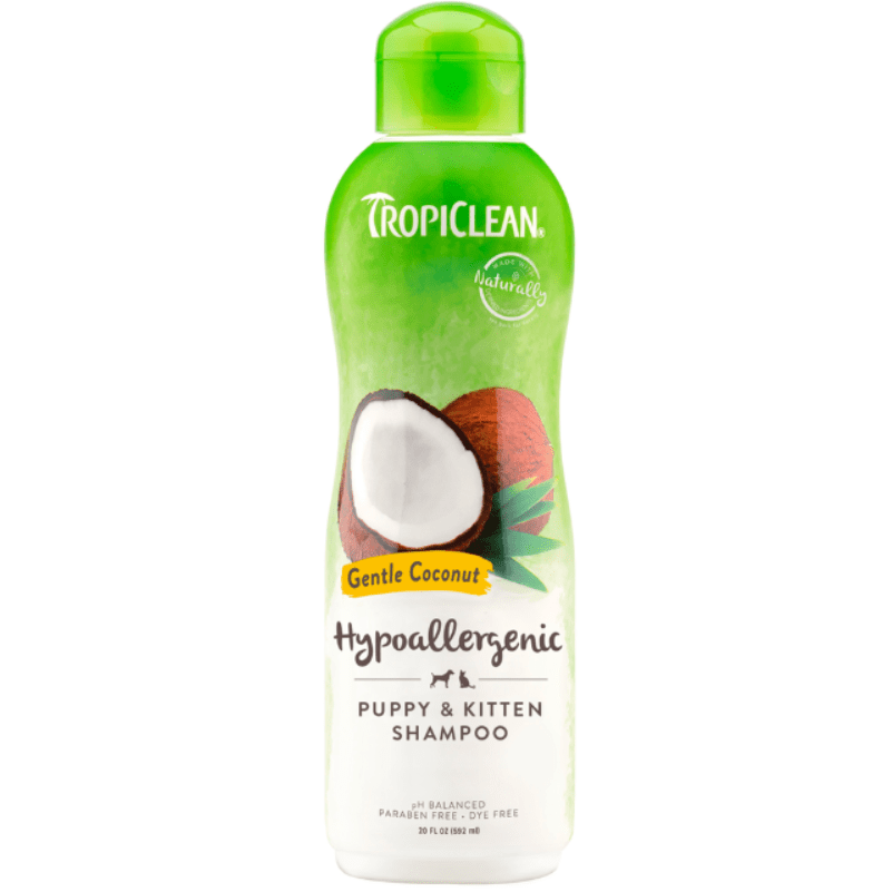 Tropiclean Shampoo Hypoallergenic Puppy/Kitten Gentle Coconut 355ml