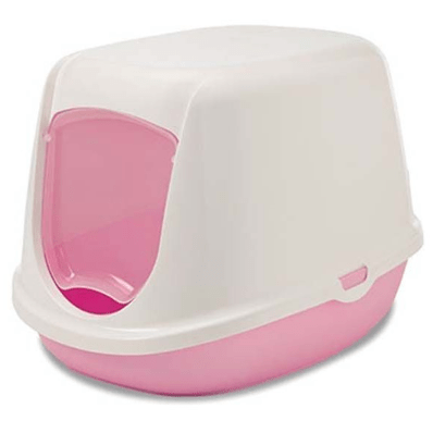 Savic Duchesse Cat Litter Box Pink 44.5x35.5x32cm