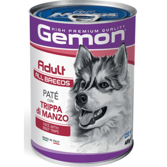 Gemon Adult Pate with Beef Tripe 400gr