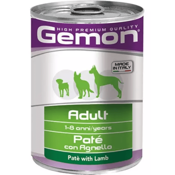 Gemon Adult Pate with Lamb 400gr