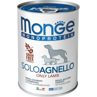 Monge Superpremium Monoprotein Lamb Pate 400gr