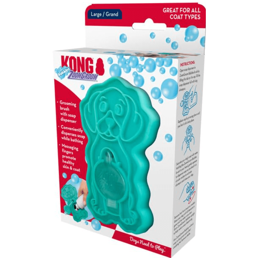 Kong ZoomGroom Bubbles Large