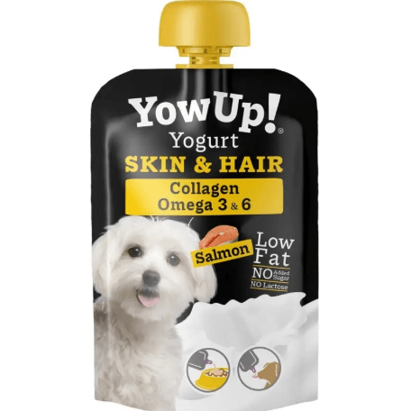 Yow Up Pouch Yoghurt Dogs Skin&Hair 115Gr
