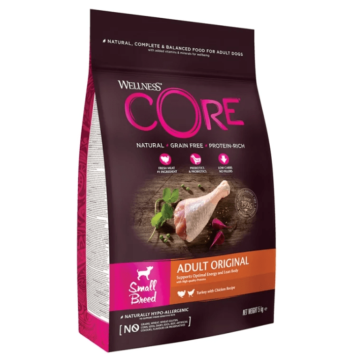 Core Small Breed Adult Turkey & Chicken 1.5kg
