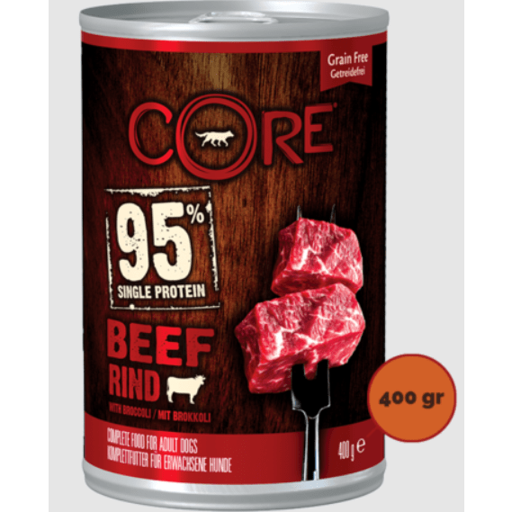 Wellness Core Single Protein Beef & Broccoli 400gr