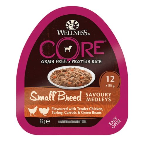 Wellness Core Small Breed Chicken & Turkey Soft Pate 85gr