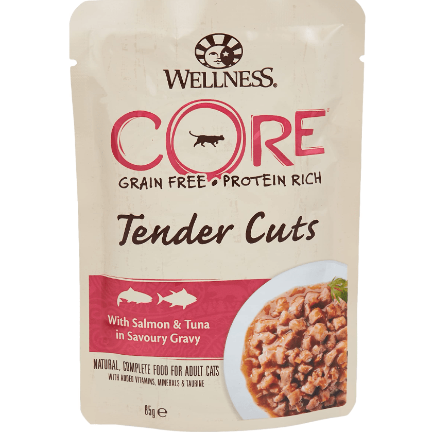 Wellness Core Tender Fillets Salmon & Tuna 85gr