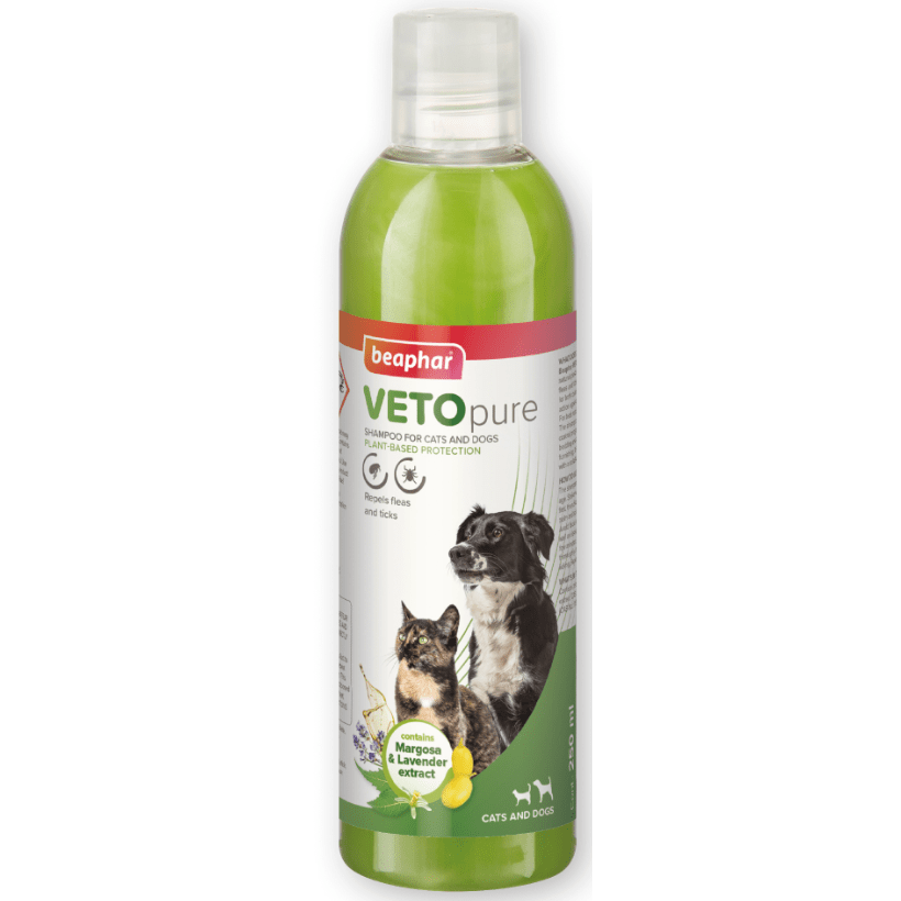 Beaphar Vetopure Bio Flea & Tick Shampoo 250ml