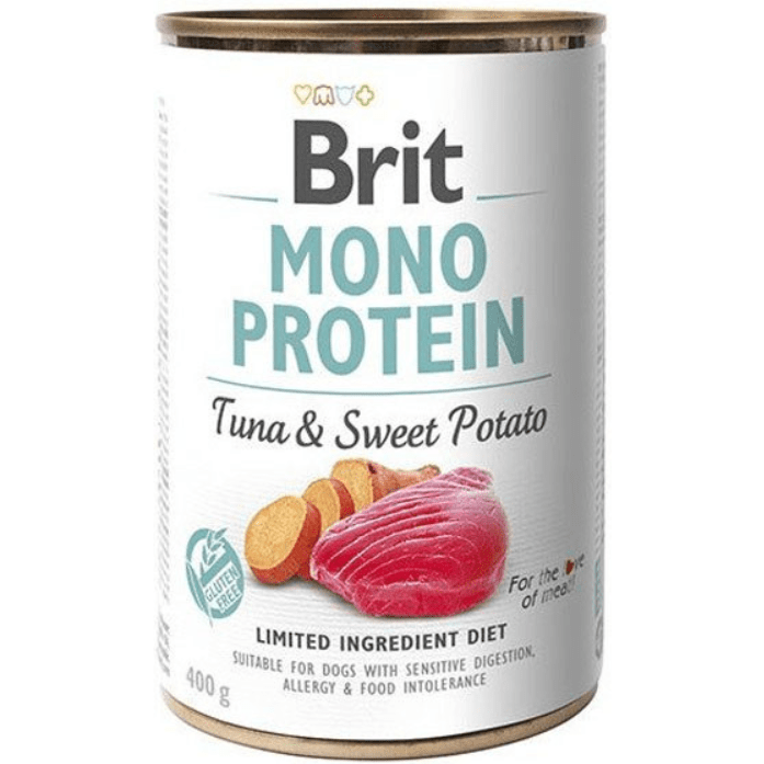 Brit Mono Protein Tuna with Sweet Potato 400gr