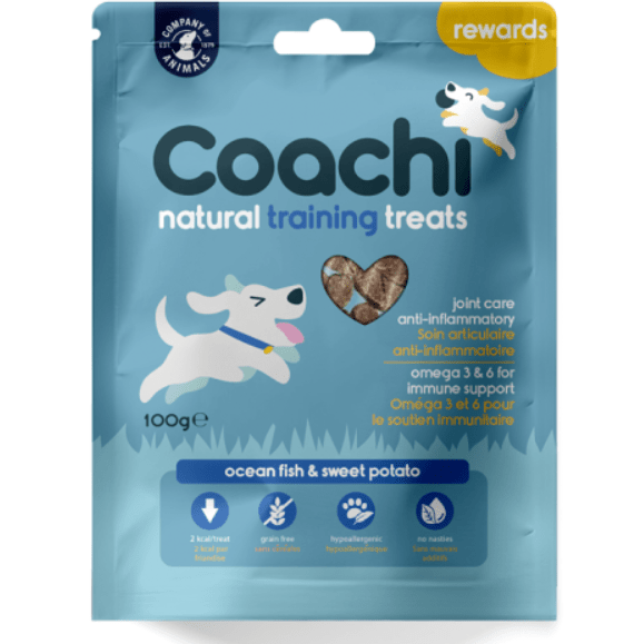 Coachi Adult Training Treats Ocean Fish 100gr