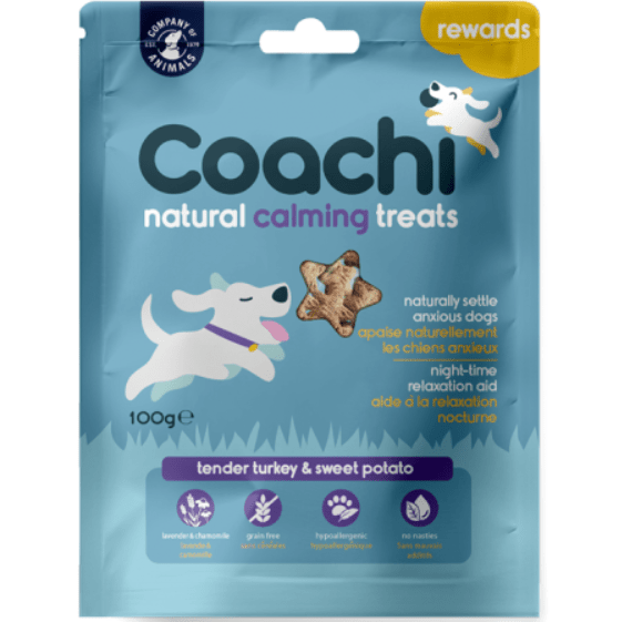 Coachi Adult Natural Calming Turkey Treats 100gr