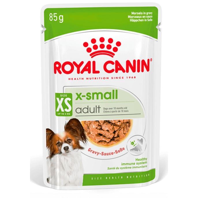 Royal Canin X-small Adult Gravy Pouch 85gr