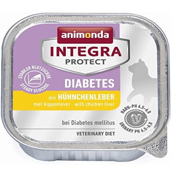 Animonda Integra Protect Cat Diabetes Chicken Liver 100gr