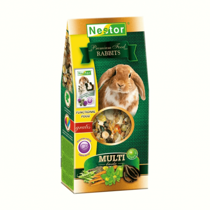 NESTOR Premium Multi-taste Rabbit Food 750gr