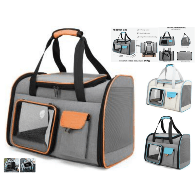 Pet Travel Bag Telly 51x30xH34cm