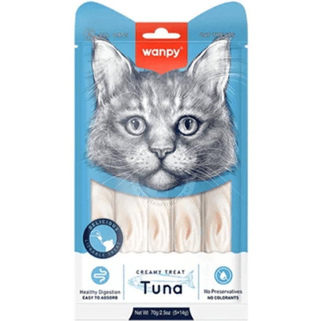Wanpy Creamy Lickable Tuna 70gr