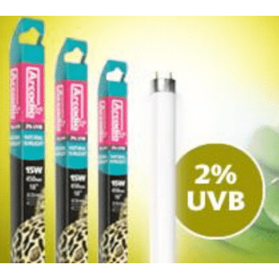 Arcadia Natural Sunlight Lamp T5 8w 2% UVB 30cm