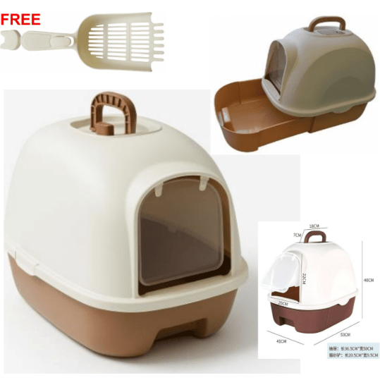 Closed Cat litter Tray with Drawer 53x40.5x41cm