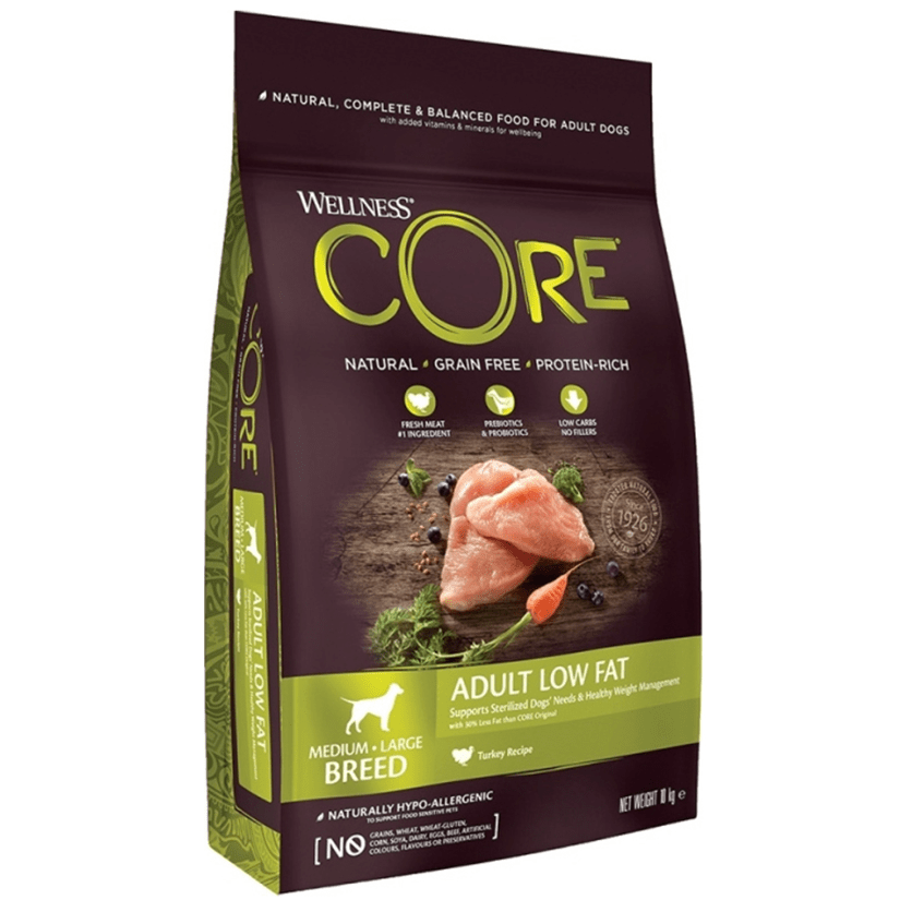Wellness Core Medium/Large Breed Low Fat Turkey 1.8kg