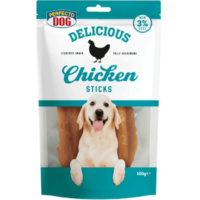 Perfecto Dog Delicious Chicken Sticks 100gr