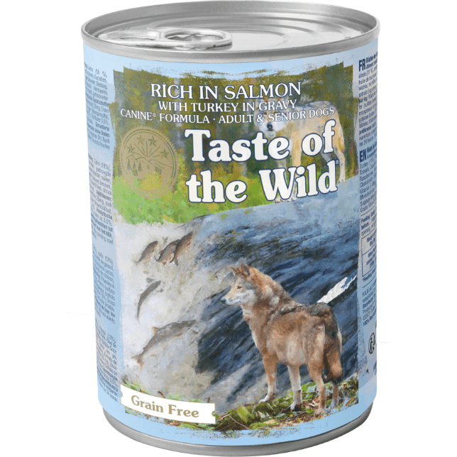 Taste Of The Wild Adult/Senior Salmon & Turkey in Gravy 390gr