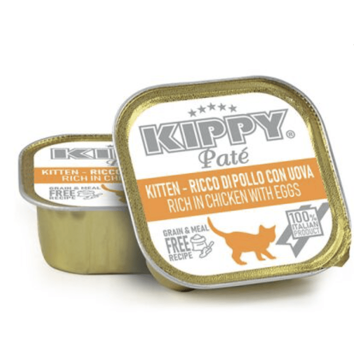 Kippy Kitten Chicken & Egg Pate Alucup 90gr