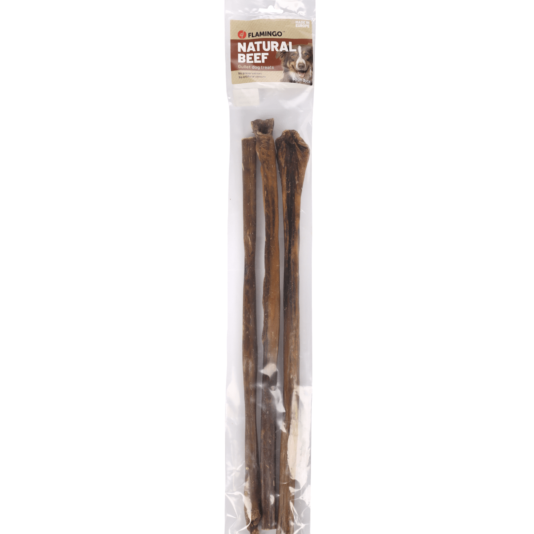 Snacks Nature Beef esophagus 50cm 3pcs