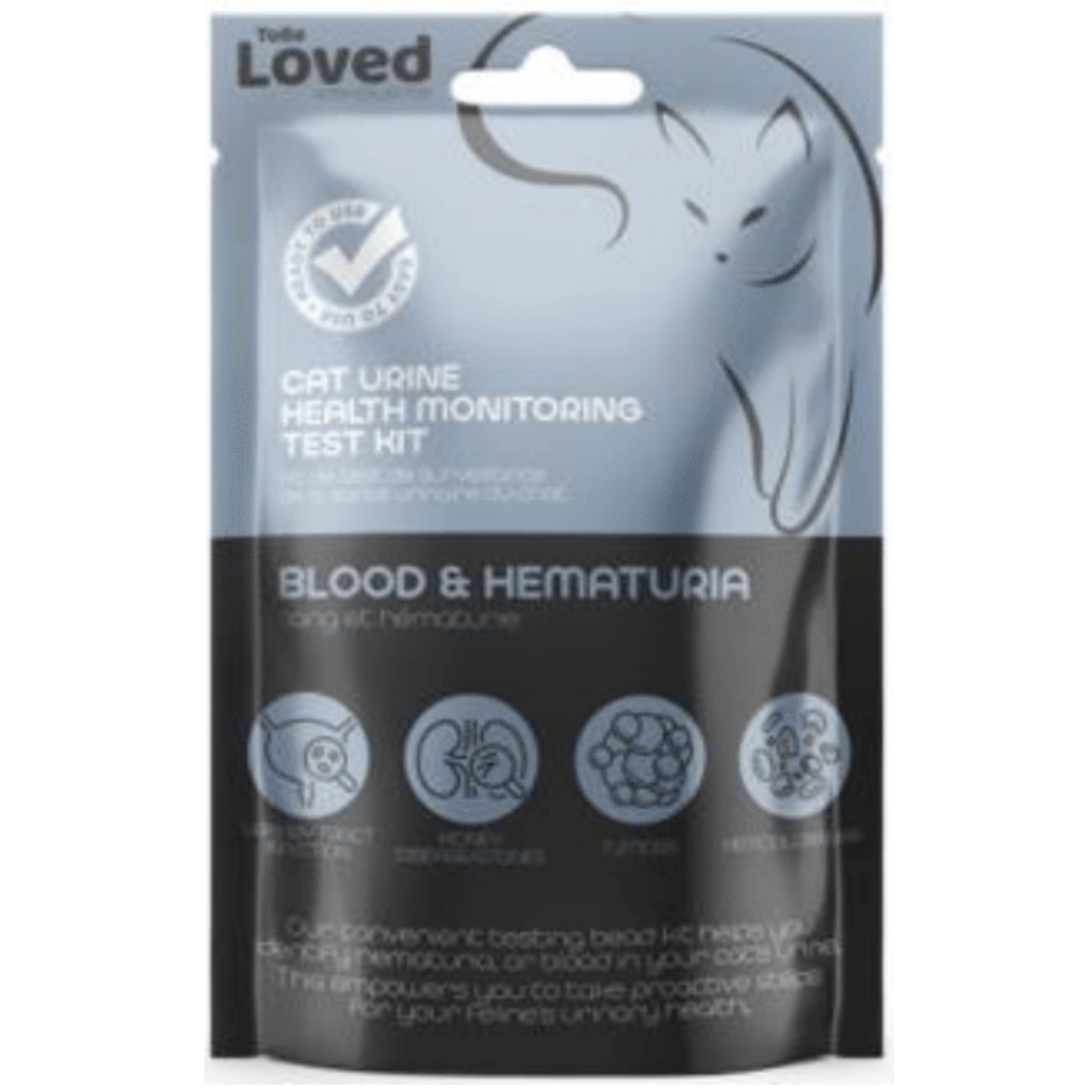 To Be Loved Vetex Blood & Hematuria Test Kit 10gr