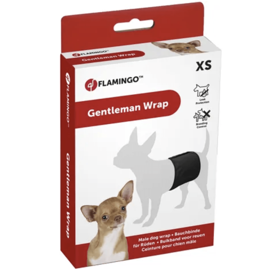 Flamingo Gentleman Wrap King Black XL 90x30cm